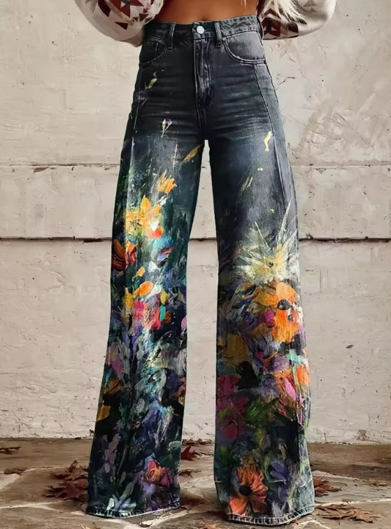 NADIA | VINTAGE PRINT PANTS