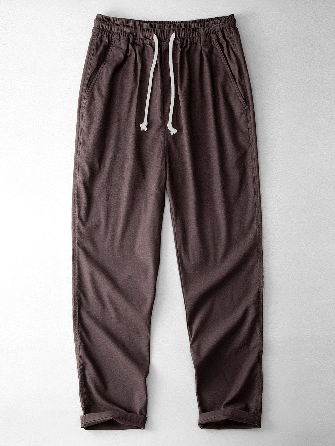Geometric Jacquard Cuban shirt and straight leg linen pants