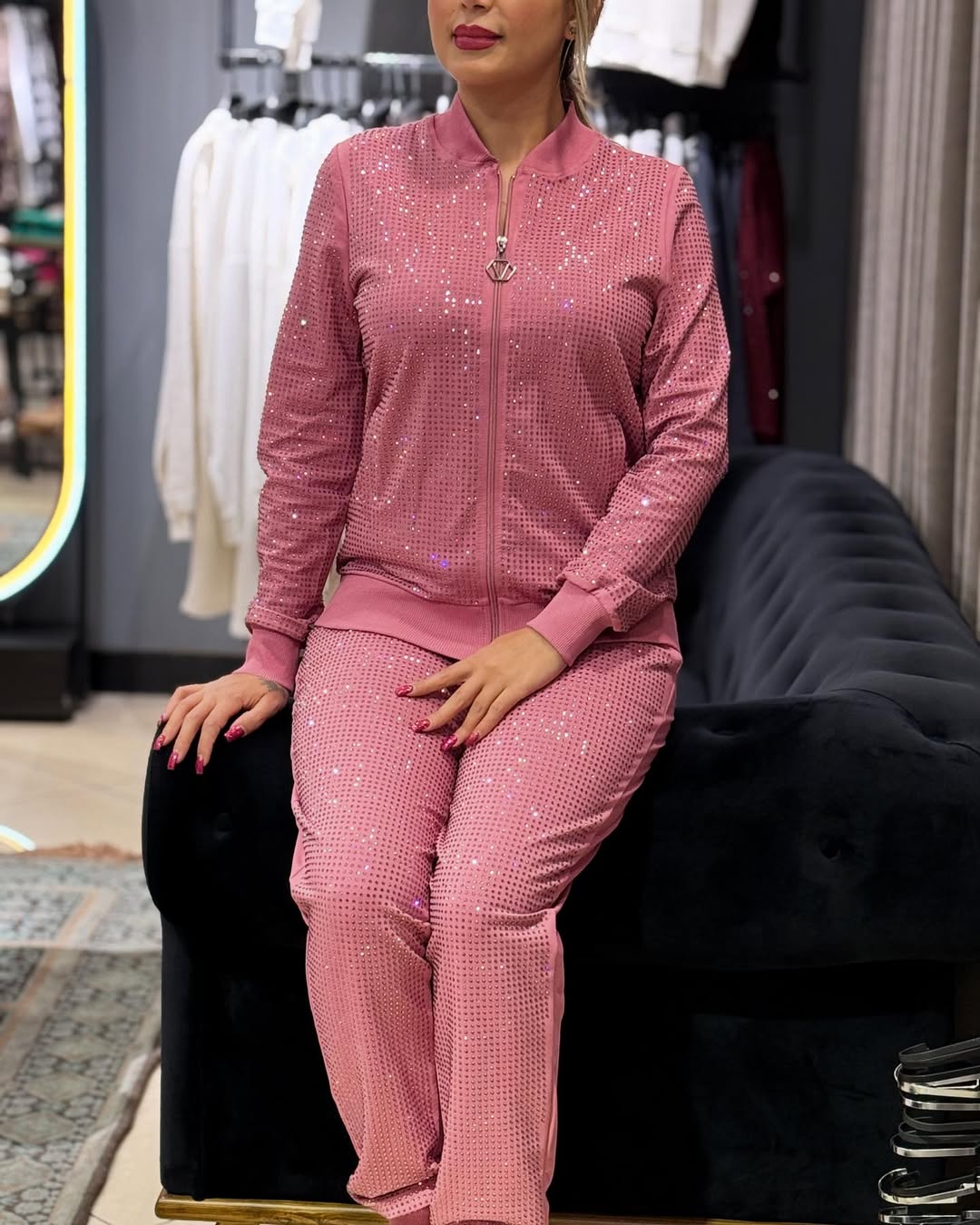 Stella Set™ Full Star Round Neck Loose Suit