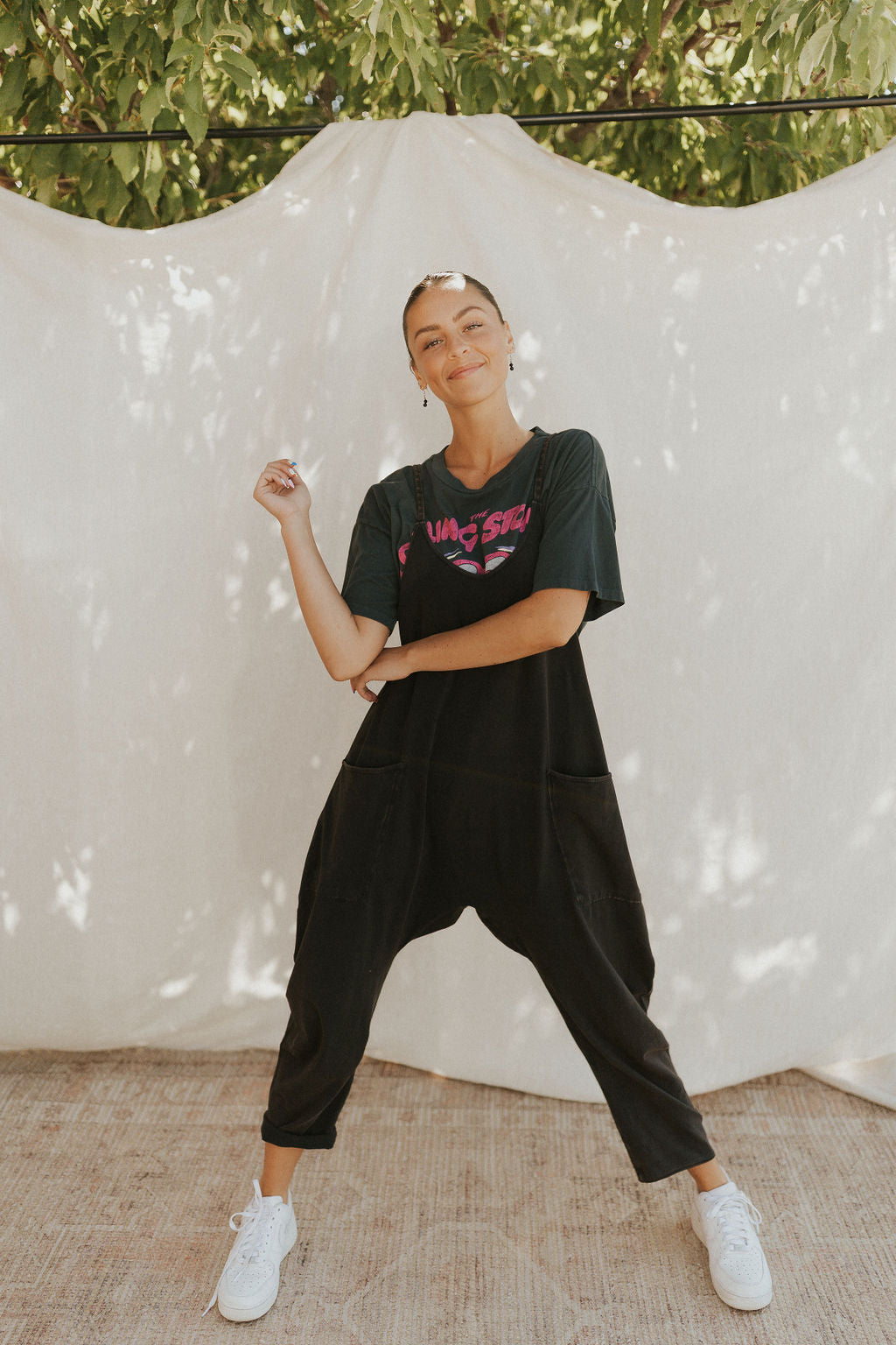Women's Casual Wide Leg Comfy Jumpsuit