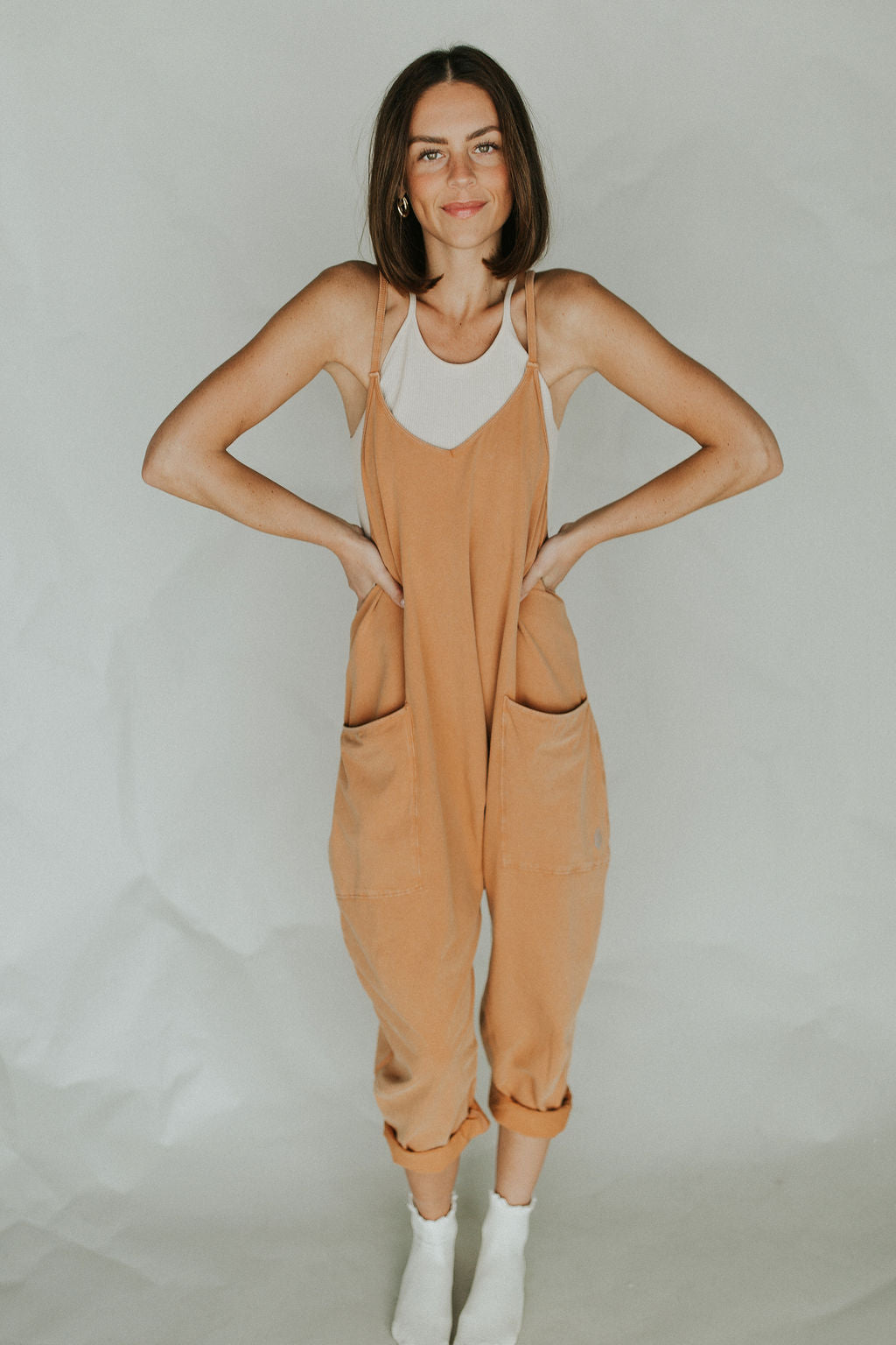 Women's Casual Wide Leg Comfy Jumpsuit