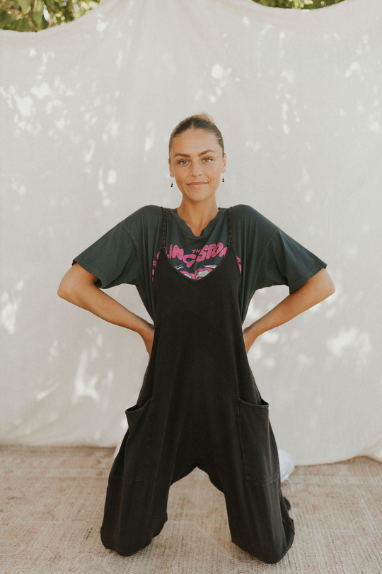 Women's Casual Wide Leg Comfy Jumpsuit