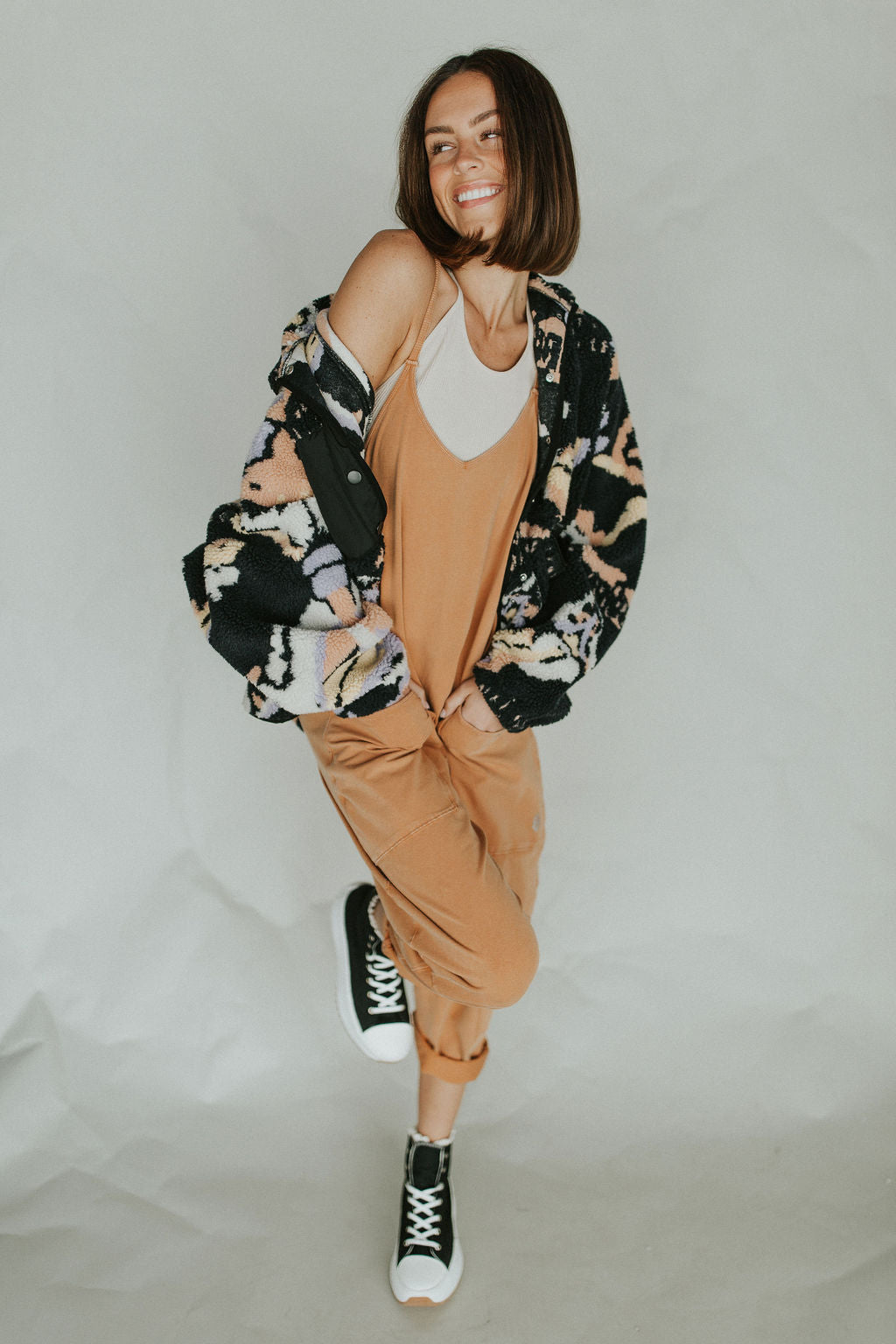 Women's Casual Wide Leg Comfy Jumpsuit