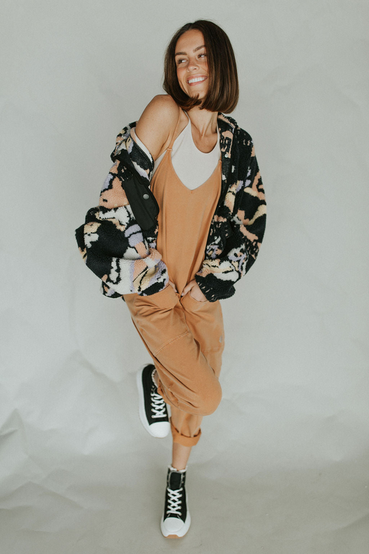 Women's Casual Wide Leg Comfy Jumpsuit