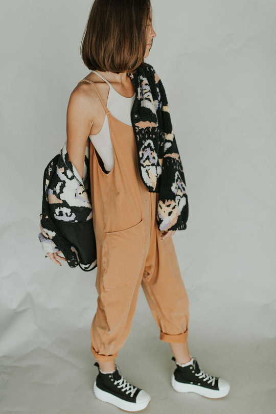 Women's Casual Wide Leg Comfy Jumpsuit