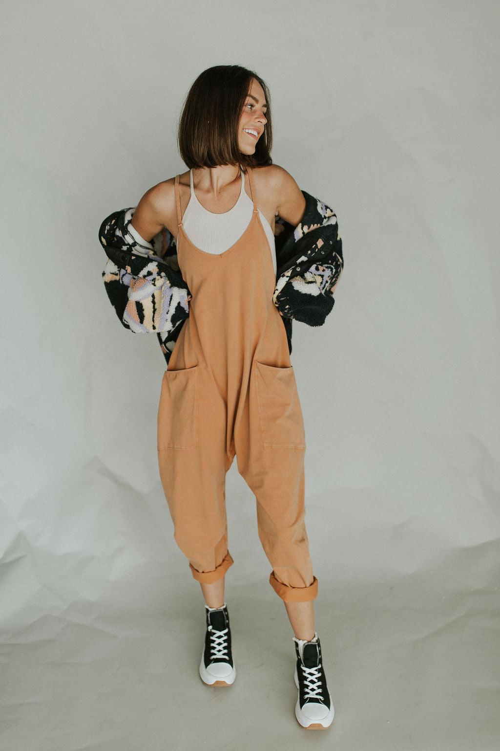 Women's Casual Wide Leg Comfy Jumpsuit