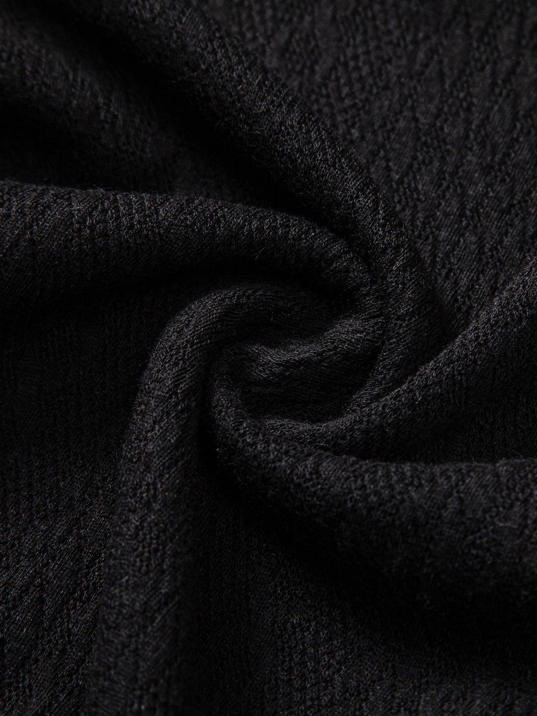 Muscle Fit Jacquard Textile Shirt