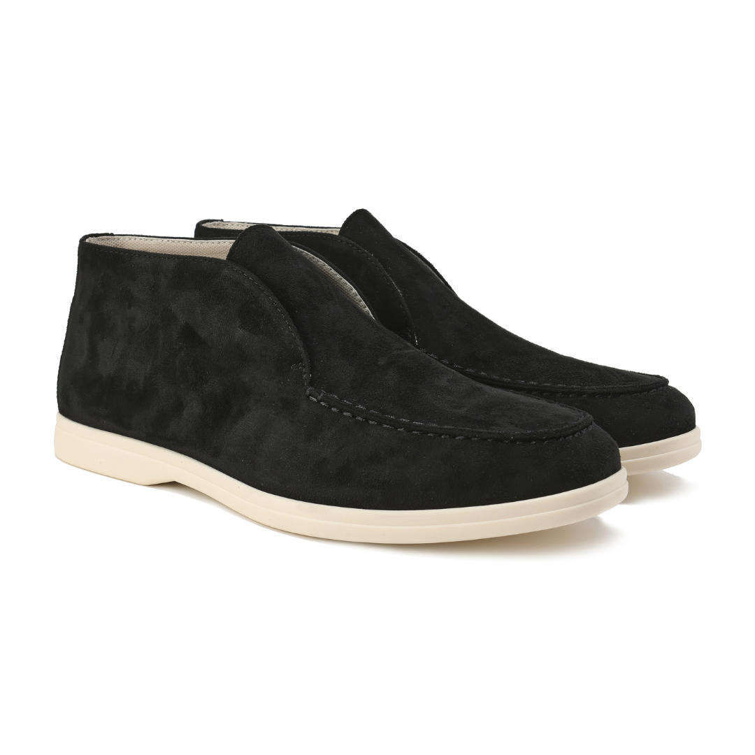 Laurent™ | Suede high top loafers