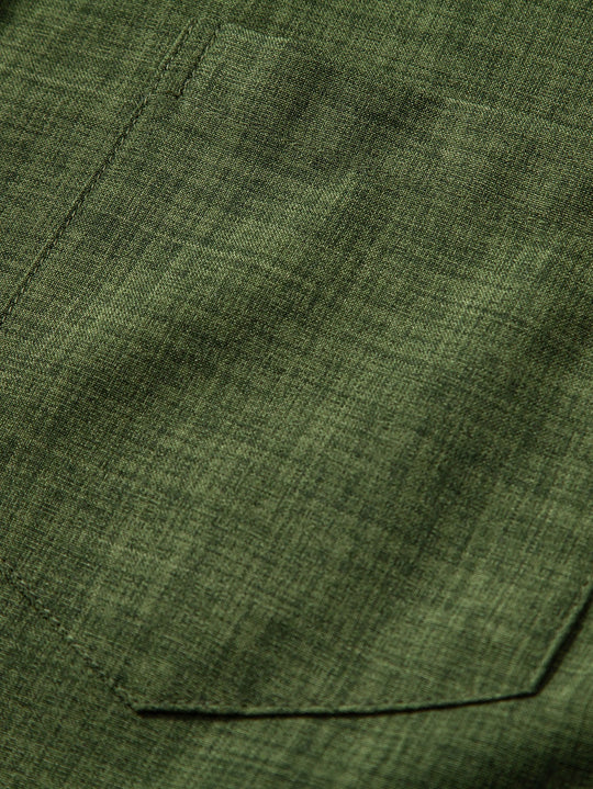 Short sleeve Slight brownd collar shirt