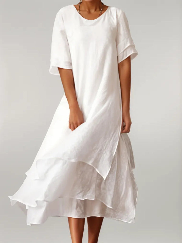 Eloise™ Elegant Cotton Long Dress