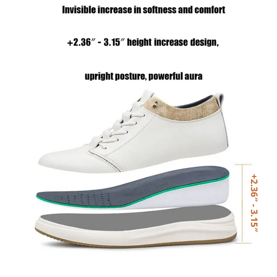 LUXURY | Casual Shoes +2.35″ +3.15″