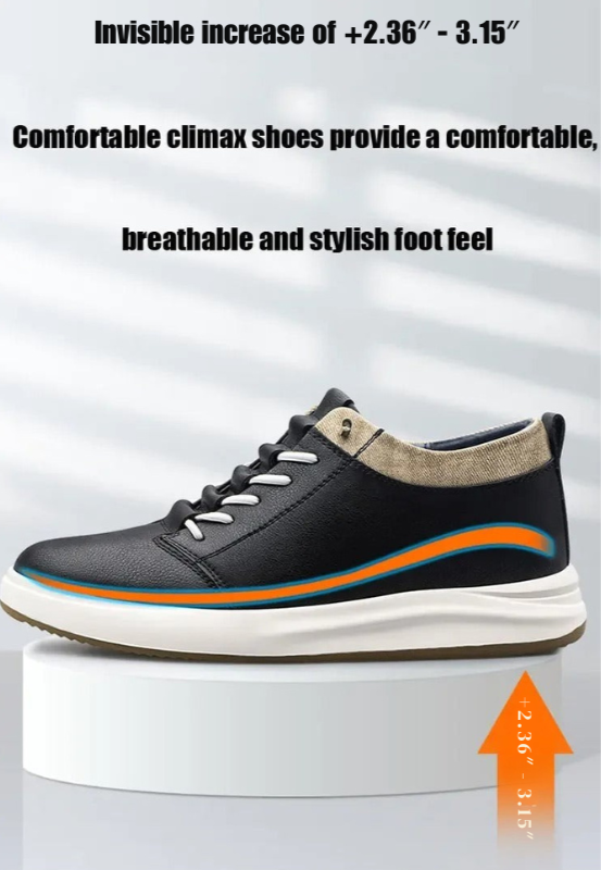 LUXURY | Casual Shoes +2.35″ +3.15″