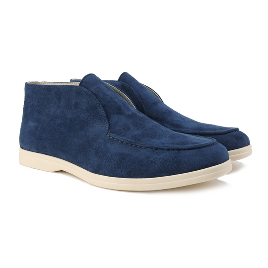 Laurent™ | Suede high top loafers
