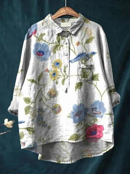 Lila™ Floral Print Blouse