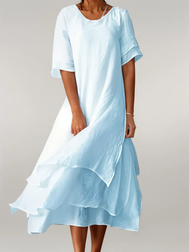 Eloise™ Elegant Cotton Long Dress