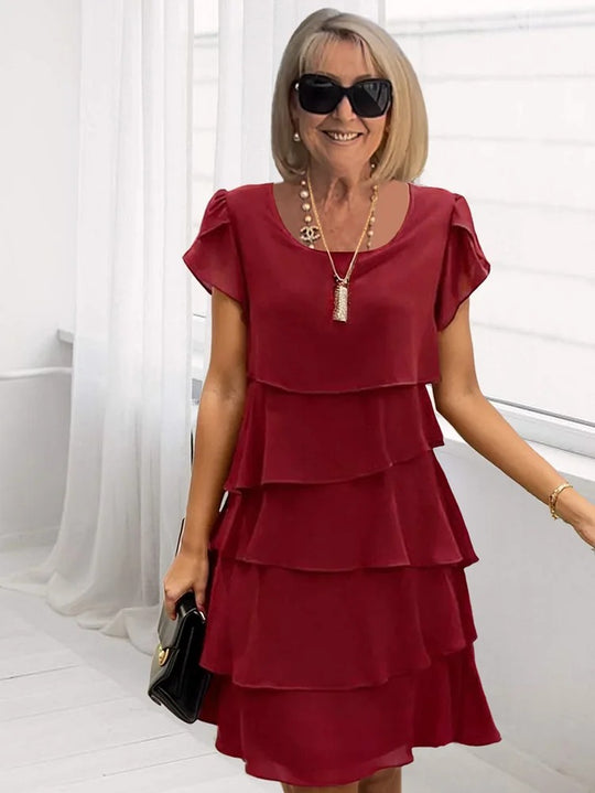 Ivona™ Elegant Chiffon Dress