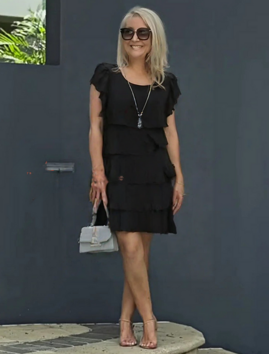 Ivona™ Elegant Chiffon Dress