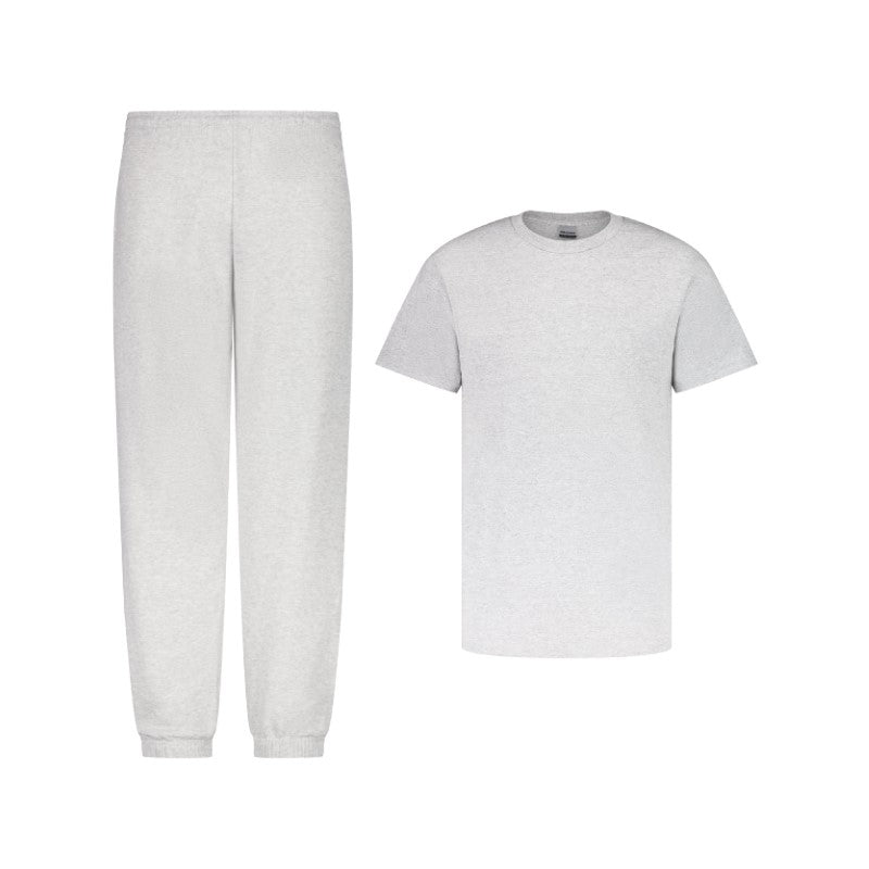 Classic Jogging Pants and Pullover Set