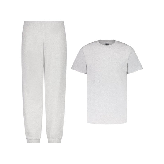 Classic Jogging Pants and Pullover Set