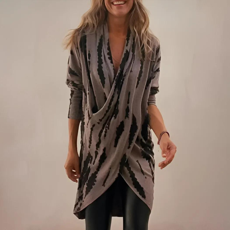 Vittoria™ Luxe V-neck Tunic with Loose Fit