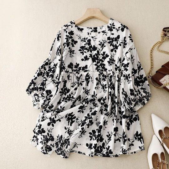 Laurienne™ | Floral Print Tunic