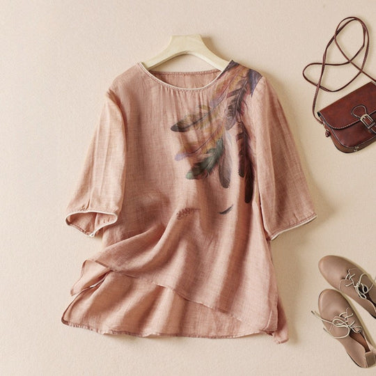 Laurienne™ | Printed T-shirt