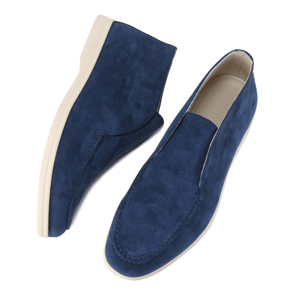Laurent™ | Suede high top loafers