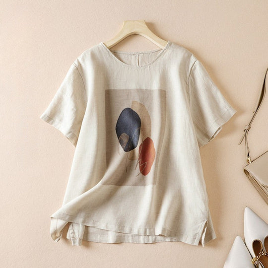 Laurienne™ |Printed T-shirt