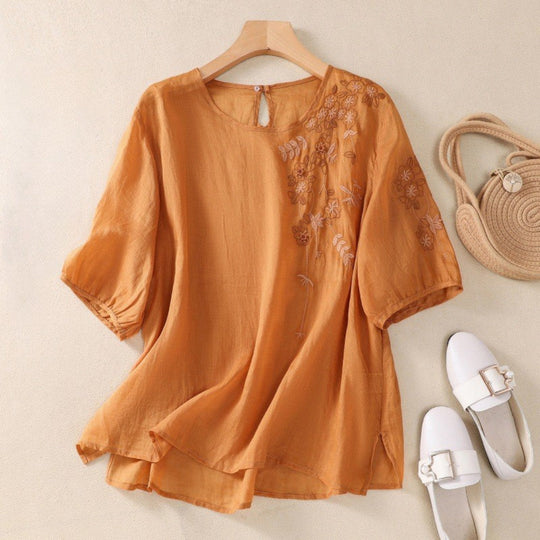 Laurienne™ | Embroidered Top