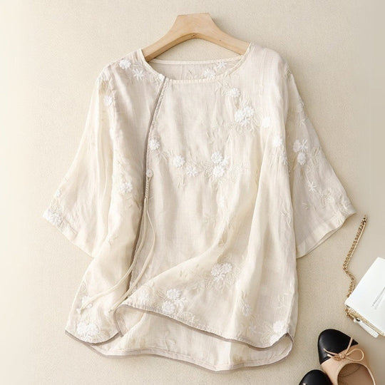 Laurienne™ | Embroidered Blouse