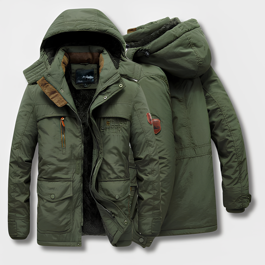 Keano Kapuzenjacke Khaki / 6XL