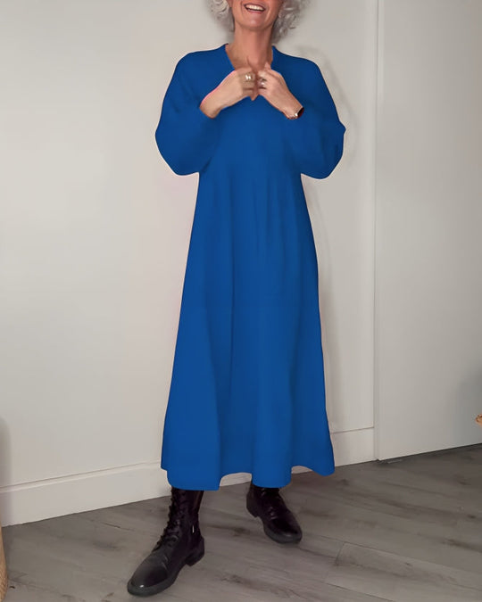 Cathlin™ V-Neck Maxi Dress