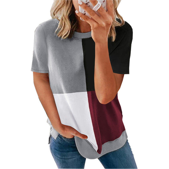 Round Neck Casual T-Shirt