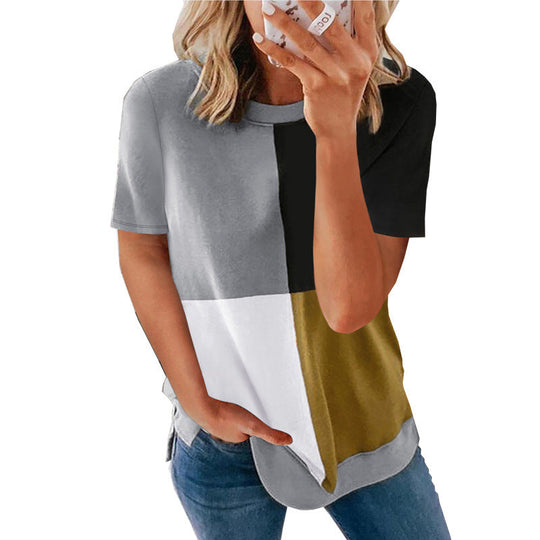 Round Neck Casual T-Shirt
