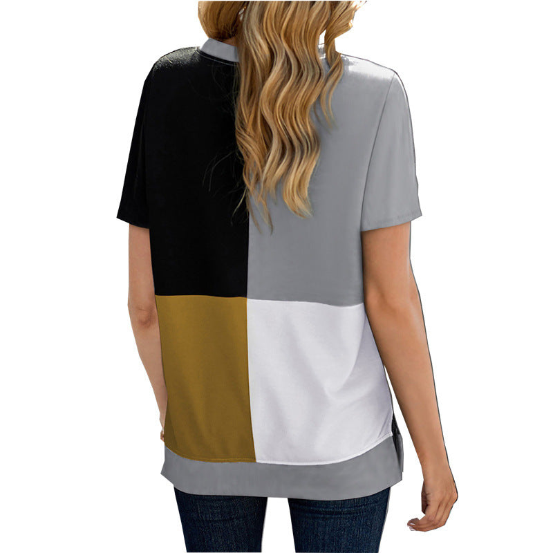 Round Neck Casual T-Shirt