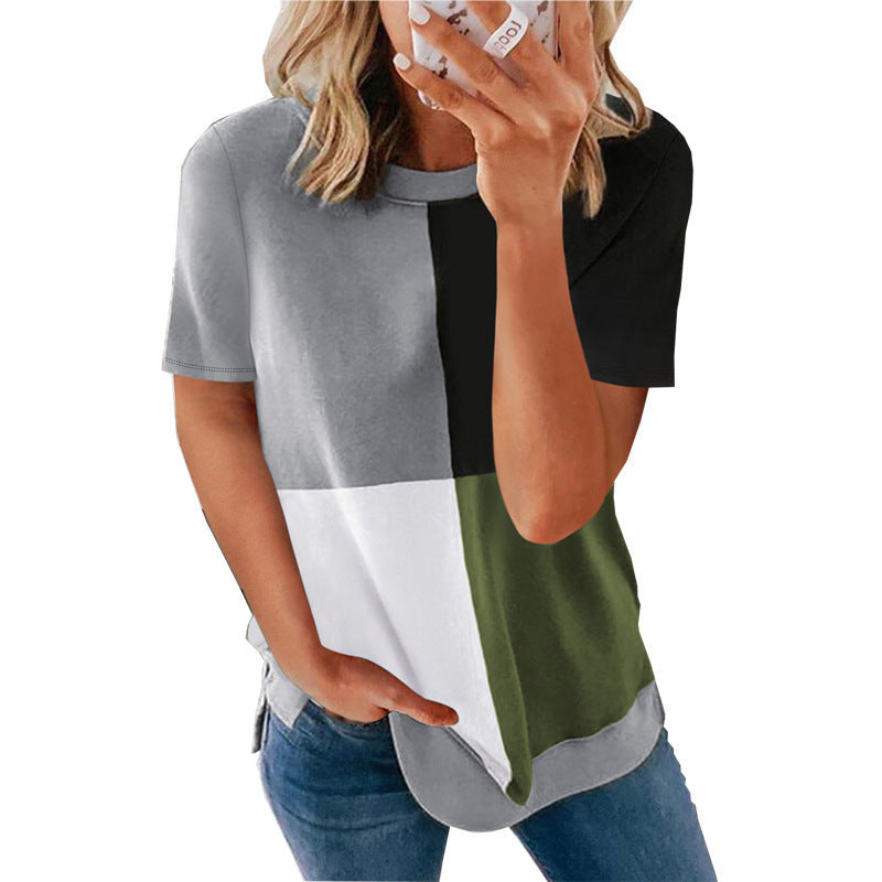 Round Neck Casual T-Shirt