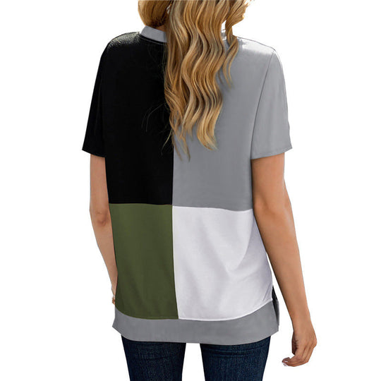 Round Neck Casual T-Shirt