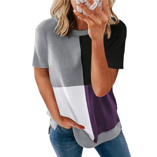 Round Neck Casual T-Shirt