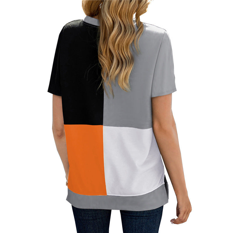 Round Neck Casual T-Shirt