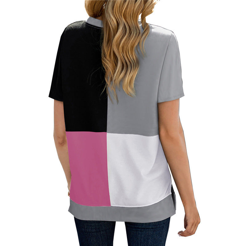 Round Neck Casual T-Shirt