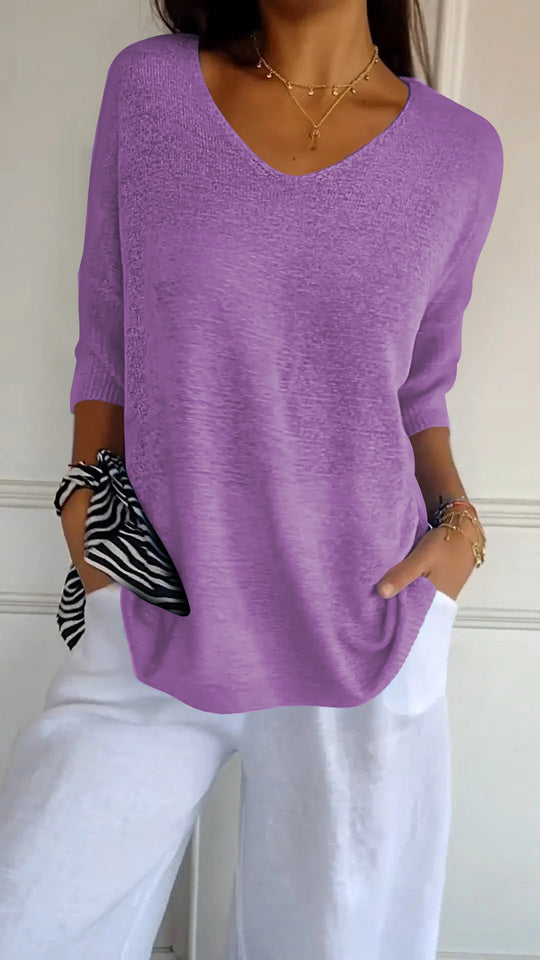 Mia™ Elegant Knit Top