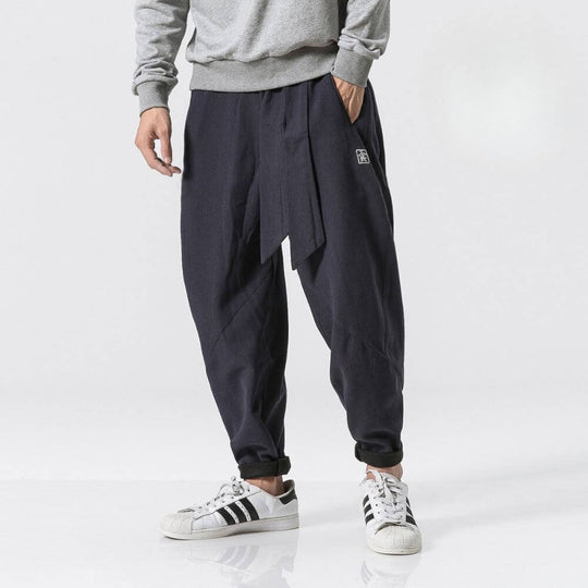 Akio - Heavy Winter Harem Pants