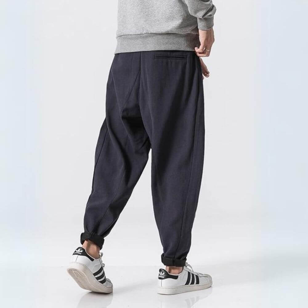 Akio - Heavy Winter Harem Pants