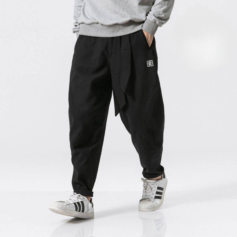 Akio - Heavy Winter Harem Pants