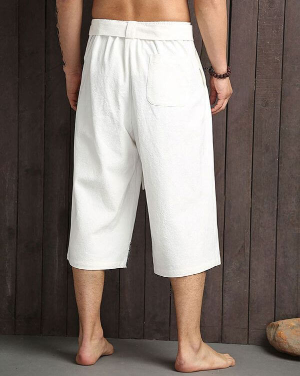 Taro - Japanese comfort cropped pants