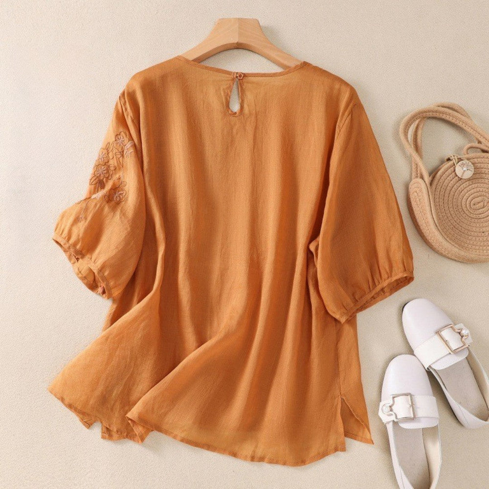 Laurienne™ | Embroidered Top