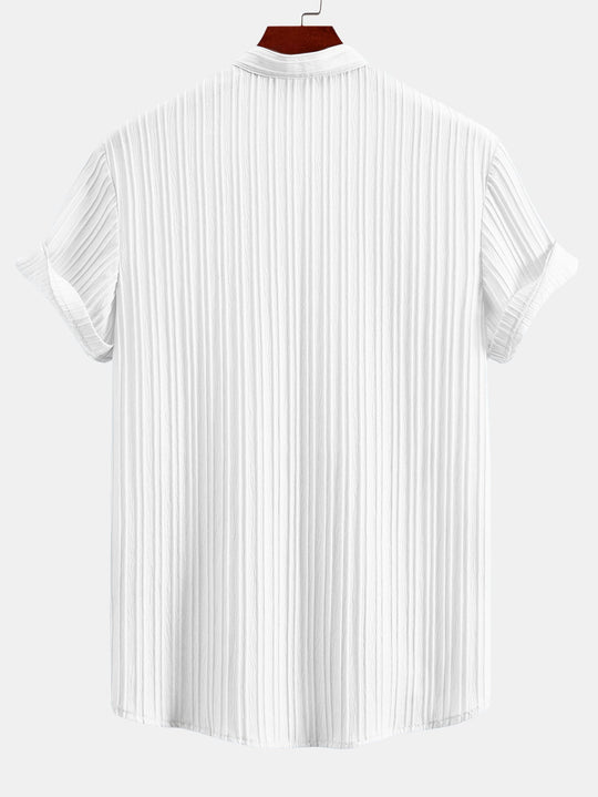 Shirts Text Red Light brown collar shirt