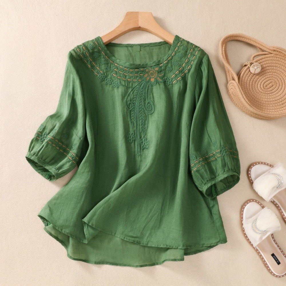 Laurienne™ | Embroidered tunic