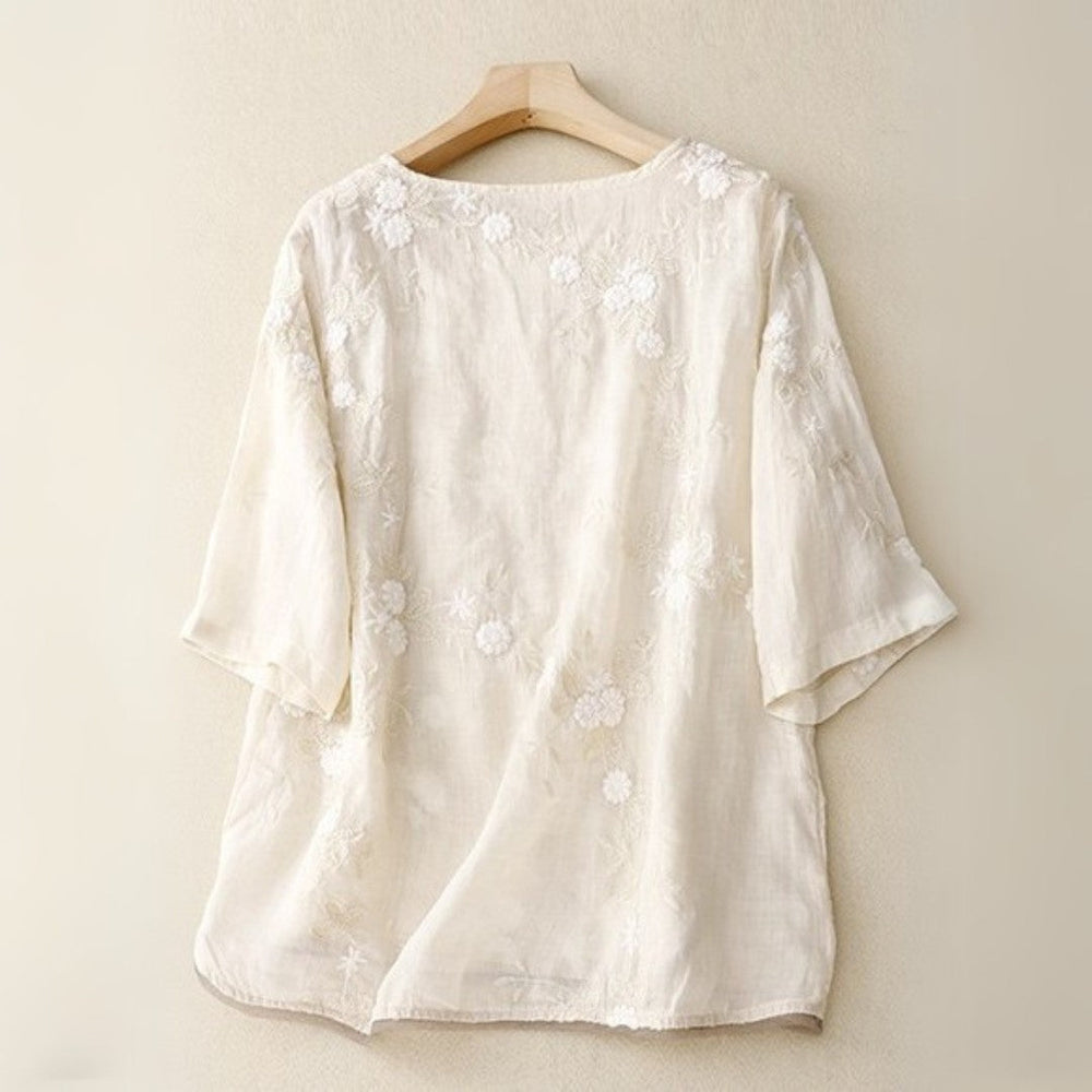 Laurienne™ | Embroidered Blouse