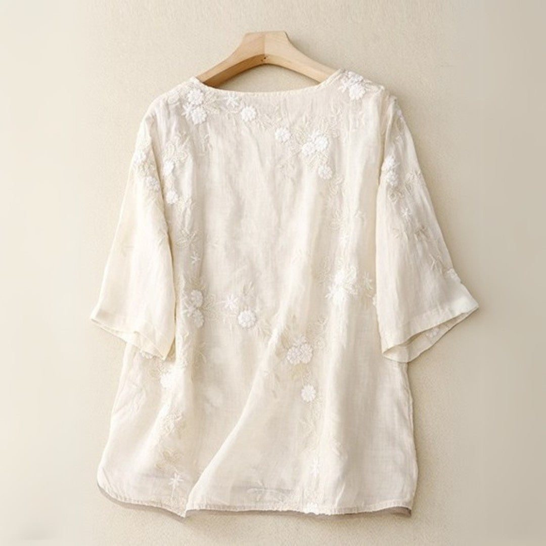Laurienne™ | Embroidered Blouse